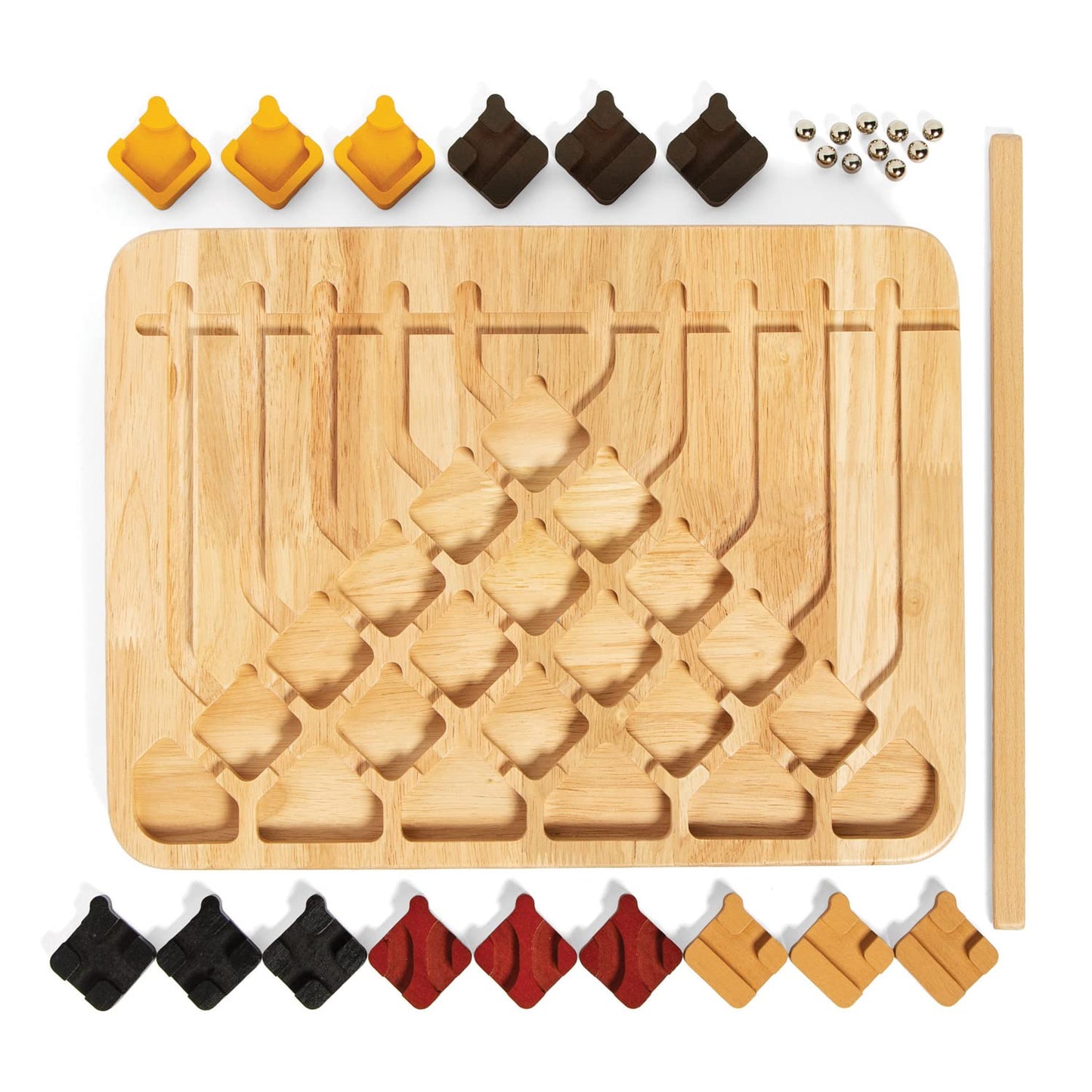MindWare Marble Circuit Deluxe Brain Teaser – Premium Marble Maze for Solo Play