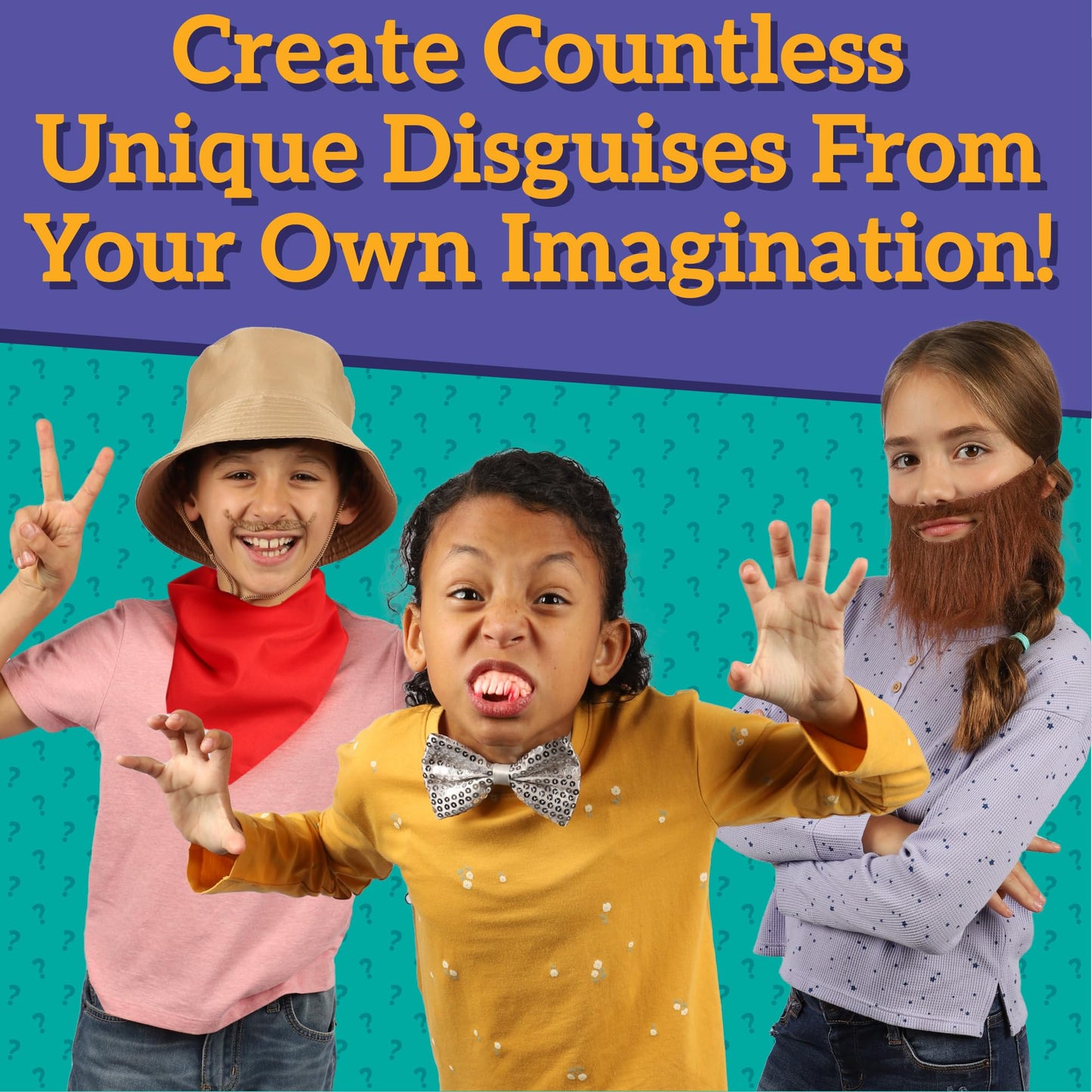 MindWare Master of Disguise Kit for Kids — 40+ Dress-Up Accessories