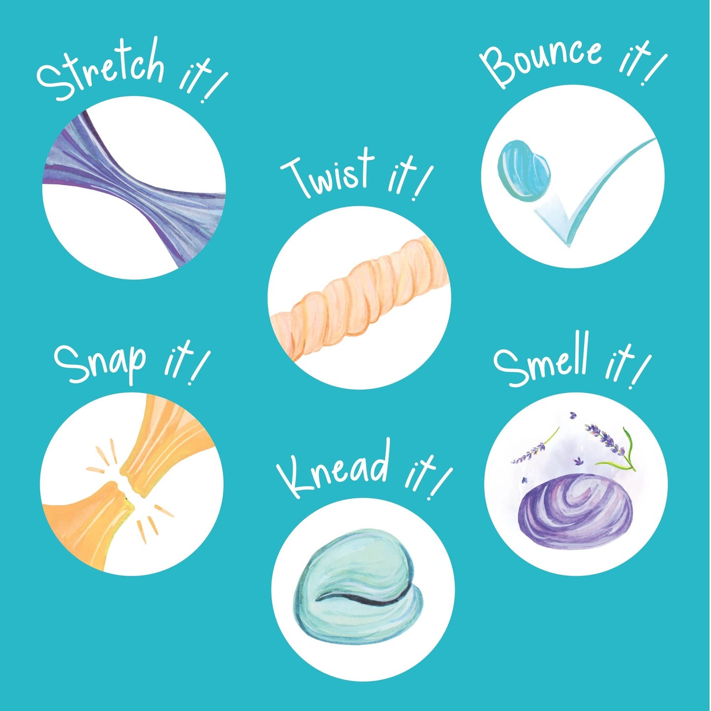 MindWare Putty Scents Series 1 — 36 Scented Sensory Putty Tins for Kids 3+