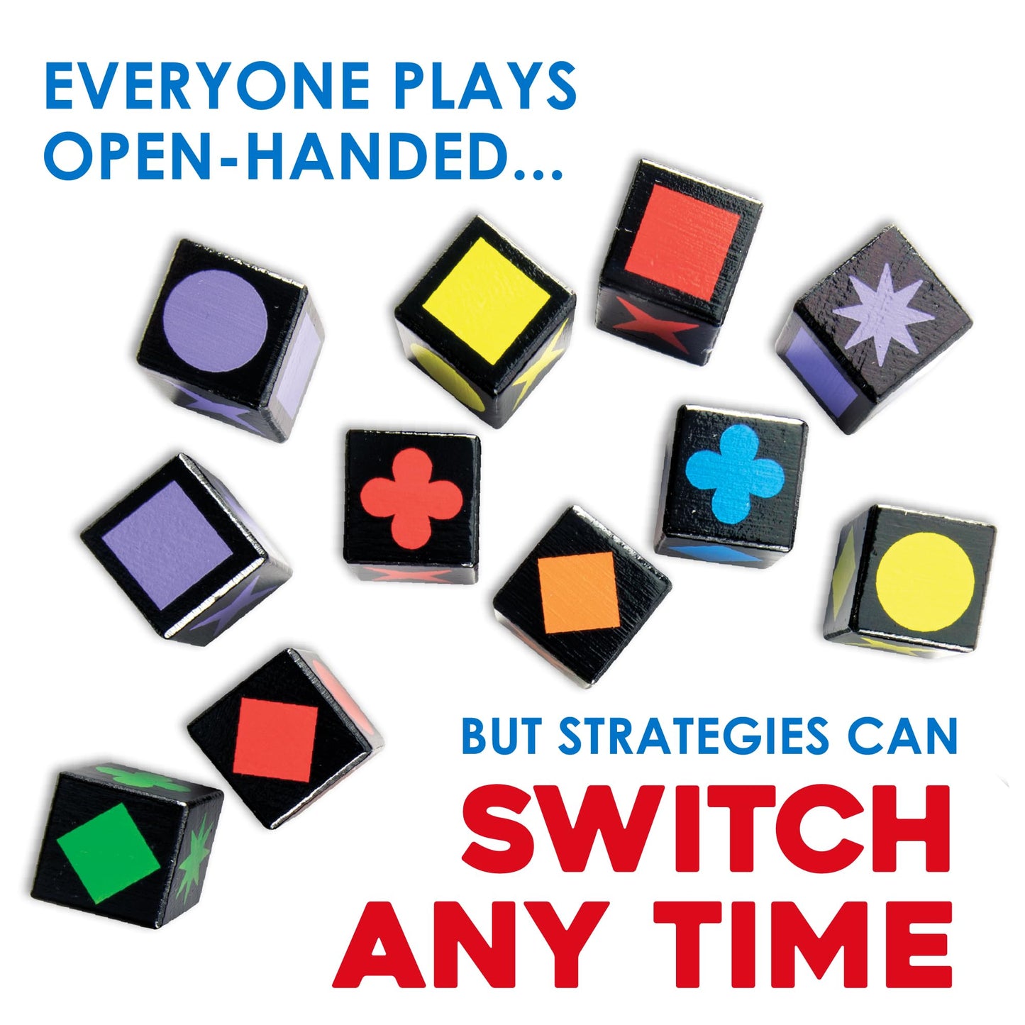 MindWare Qwirkle Cubes – Family-Friendly Strategy Game with 90 Wooden Cubes