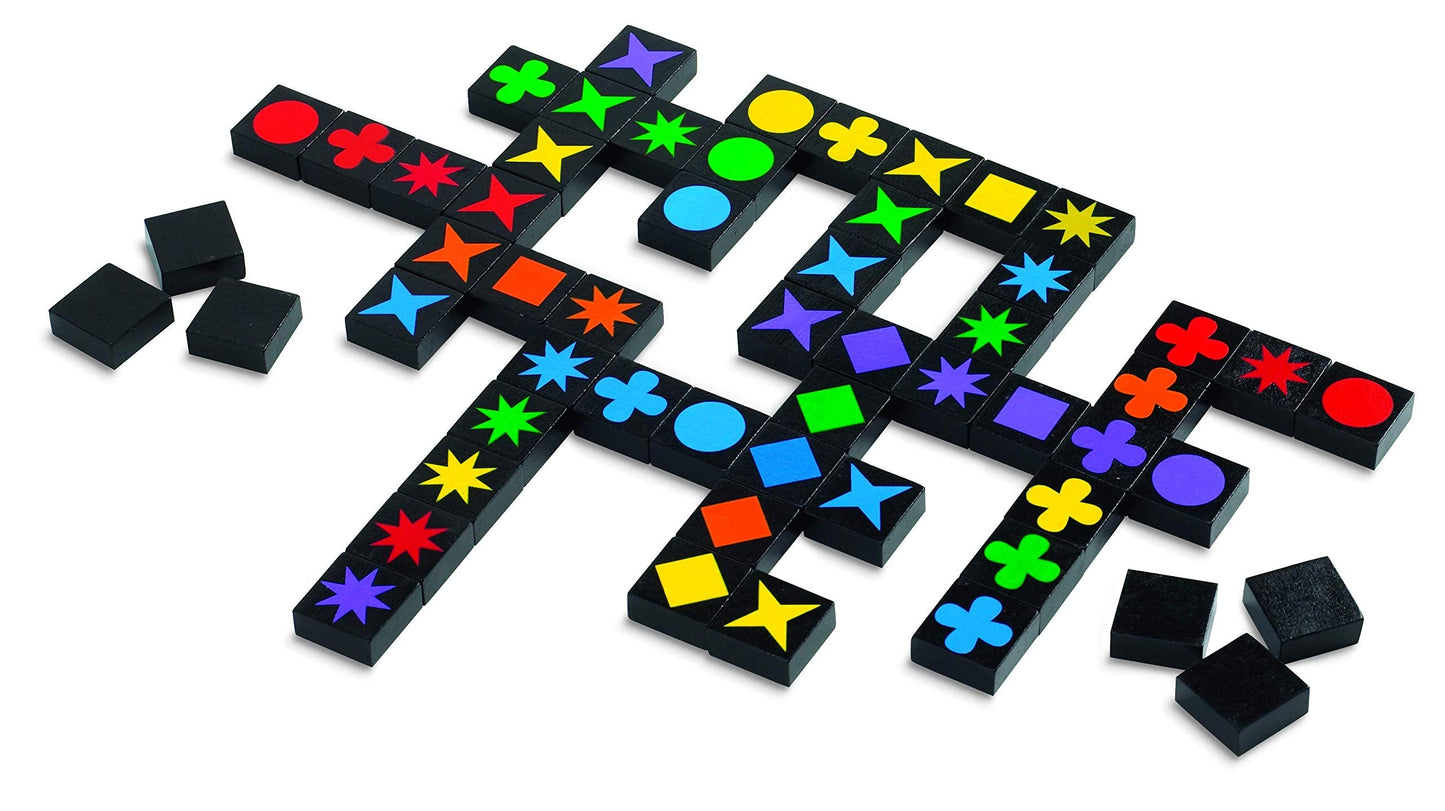 Qwirkle UK Edition | MindWare Board Game for 2-4 Players | Ages 6+ | 45 Min