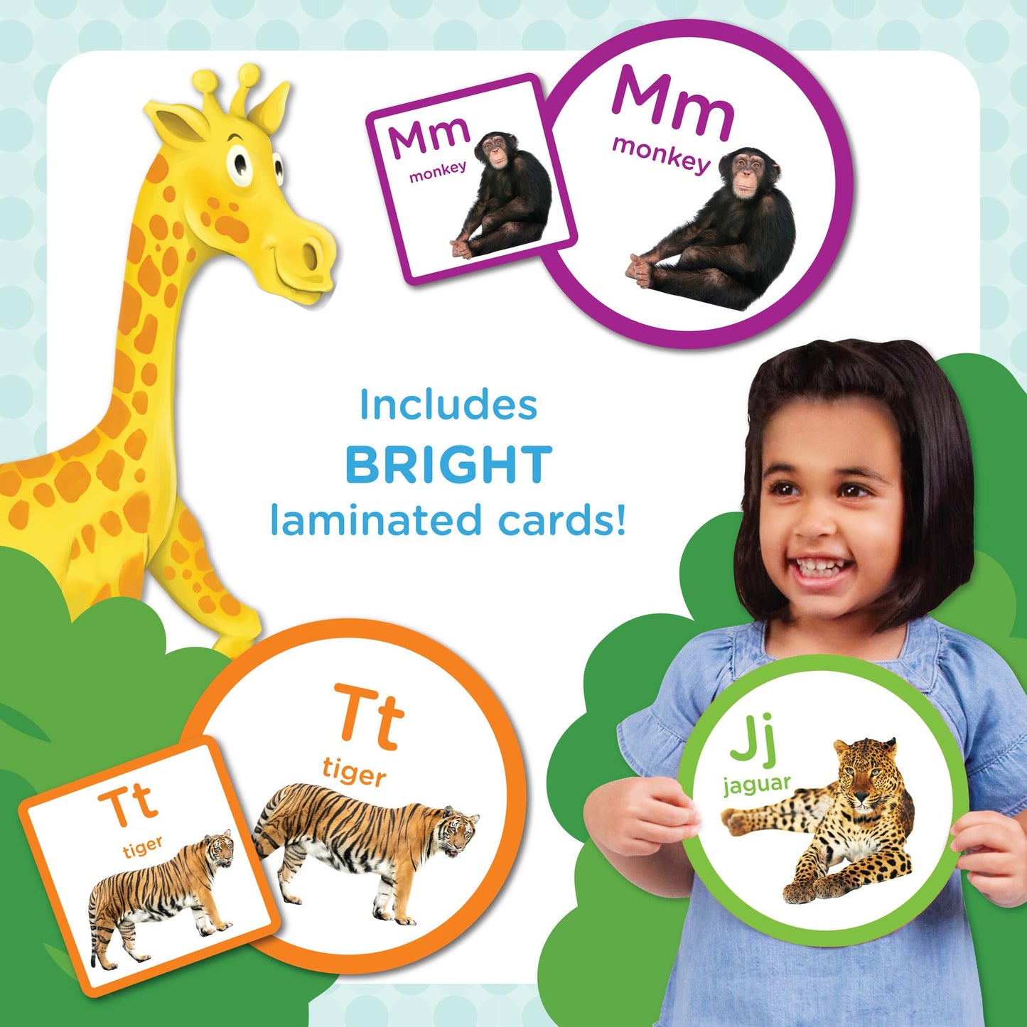 MindWare Seek-a-Boo! at The Zoo – Seek-and-Find Alphabet Matching Game for Toddlers (Ages 2–4)