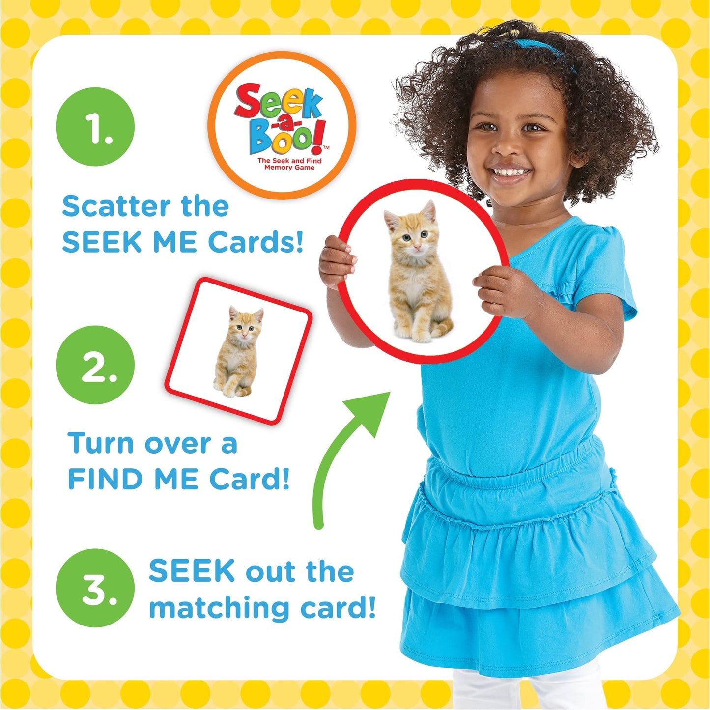 MindWare Seek-a-Boo: Seek and Find Memory Game & Toddler Flash Cards
