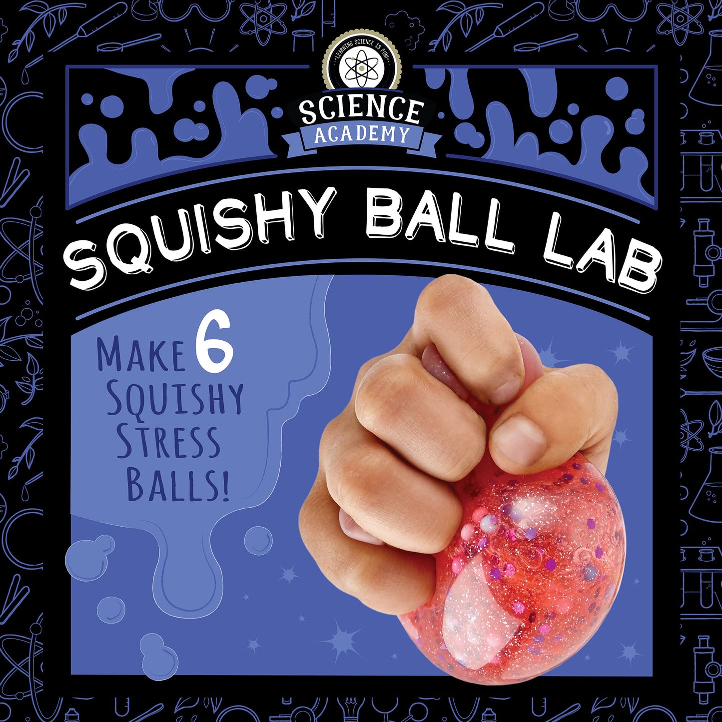 MindWare Science Academy Squishy Ball Lab – 35pc STEM Kit for Kids & Teens