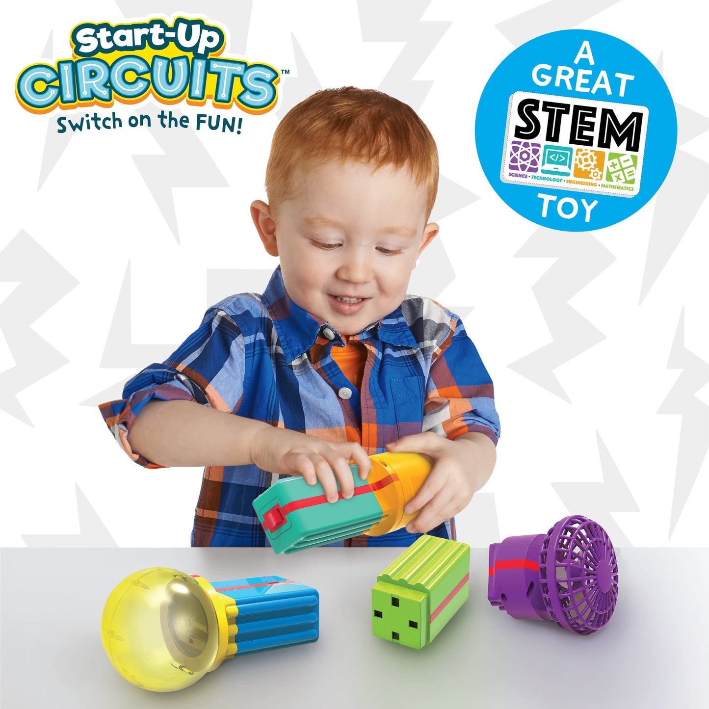 MindWare Start-Up Circuits – Hands-On STEM Toy for Curious Kids (Ages 2-6)