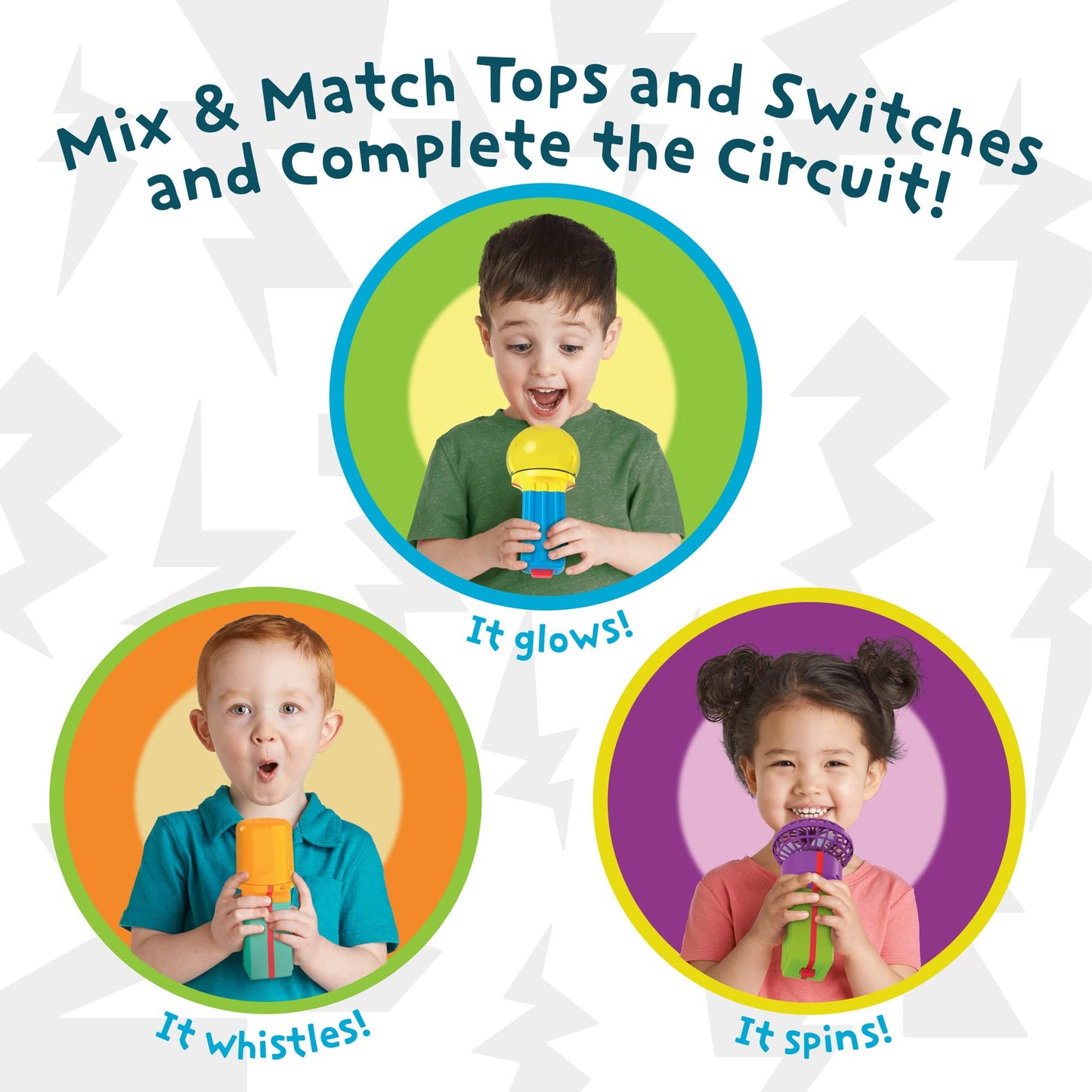 MindWare Start-Up Circuits – Hands-On STEM Toy for Curious Kids (Ages 2-6)
