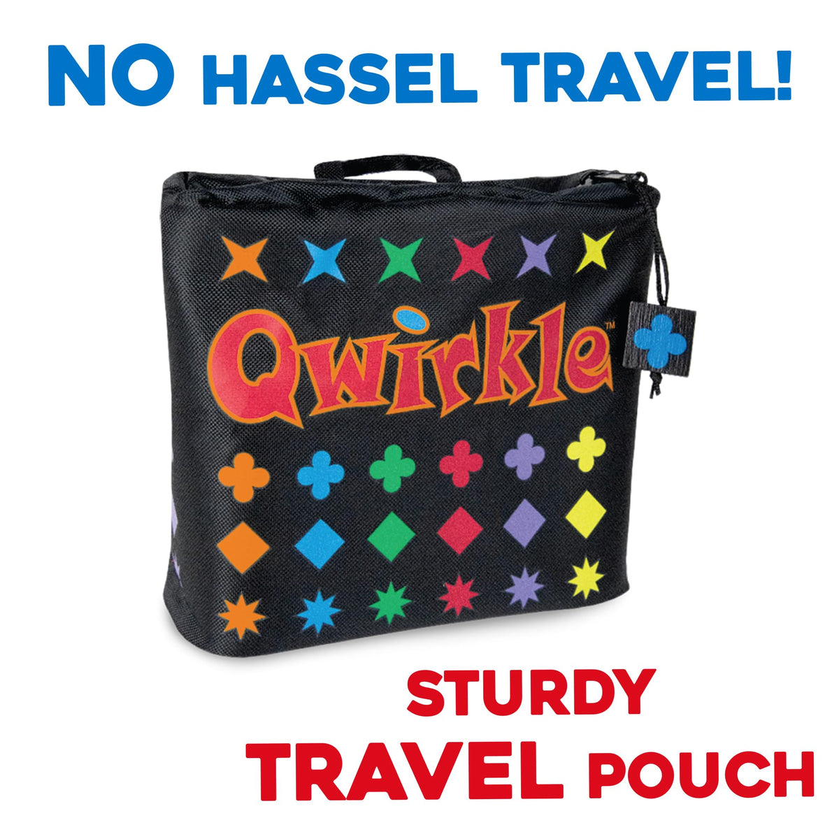 MindWare Travel Qwirkle Board Game — Compact Travel Edition for 2-4 Players