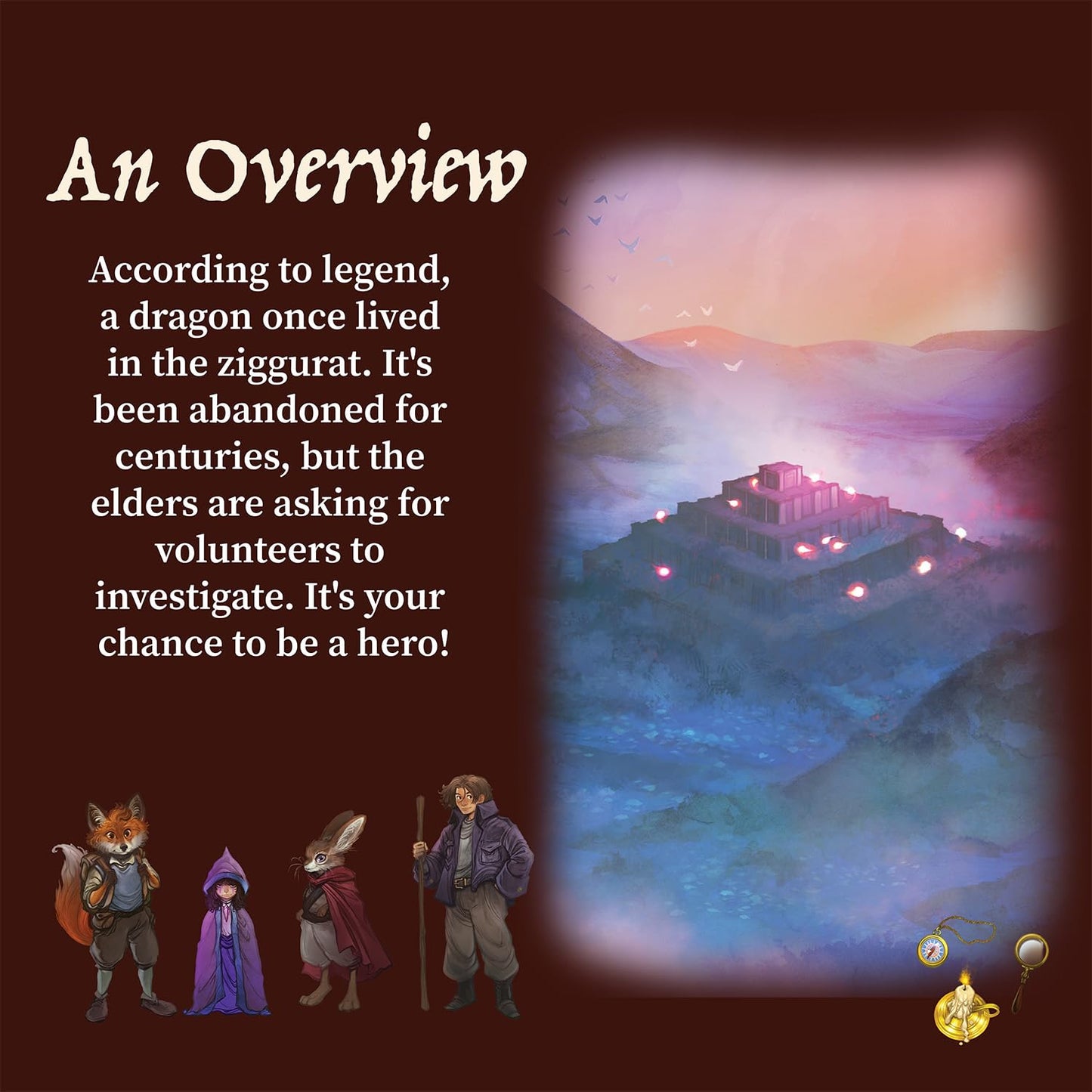 MindWare Ziggurat: Cooperative Family Legacy Adventure Game (Ages 8+)