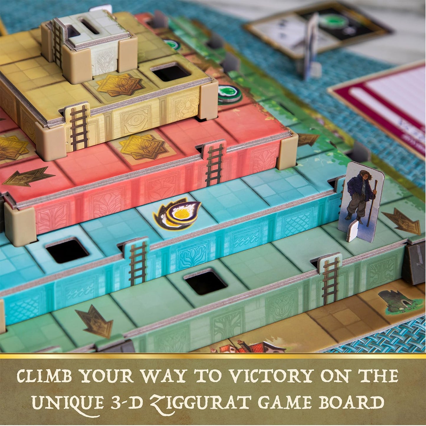 MindWare Ziggurat: Cooperative Family Legacy Adventure Game (Ages 8+)