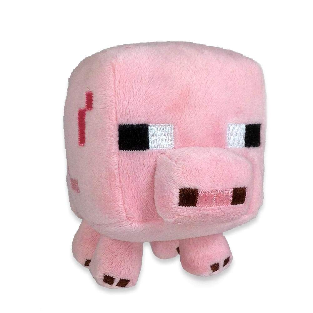 Minecraft 7" Baby Pig Plush – Soft Stuffed Toy, No Assembly Required