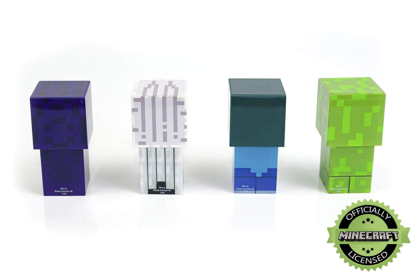 Minecraft Mini Mob 4-Piece Mood Light Set | Battery-Operated LED Lights