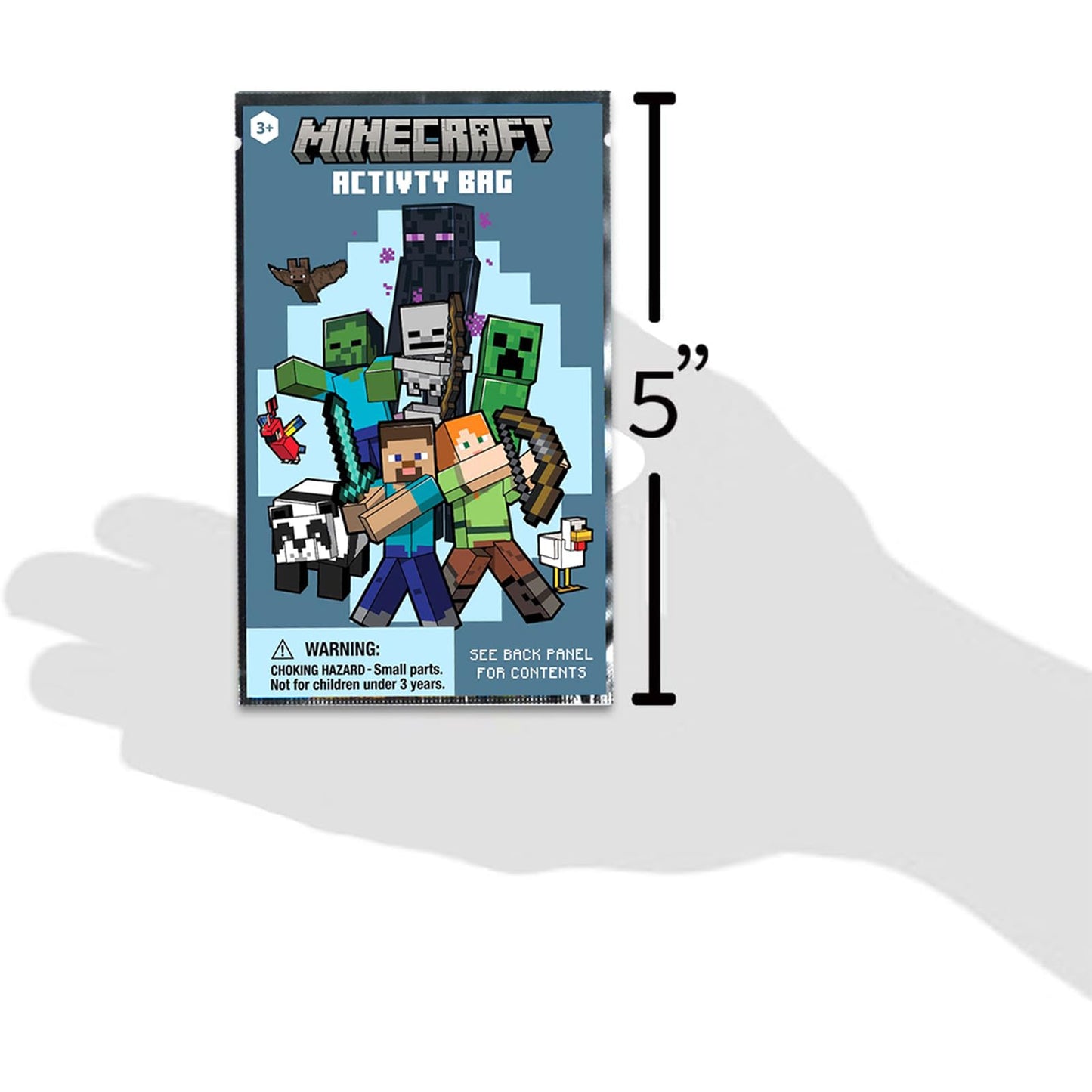 Minecraft Party Favors for Kids Bundle – 24 Mini Play Packs with Coloring Books, Stickers & Crayons