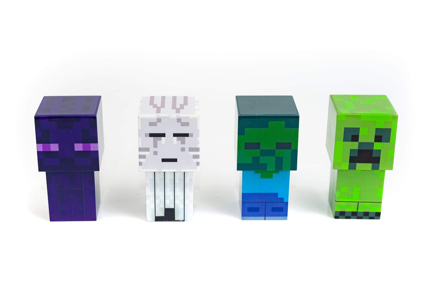 Minecraft Mini Mob 4-Piece Mood Light Set | Battery-Operated LED Lights