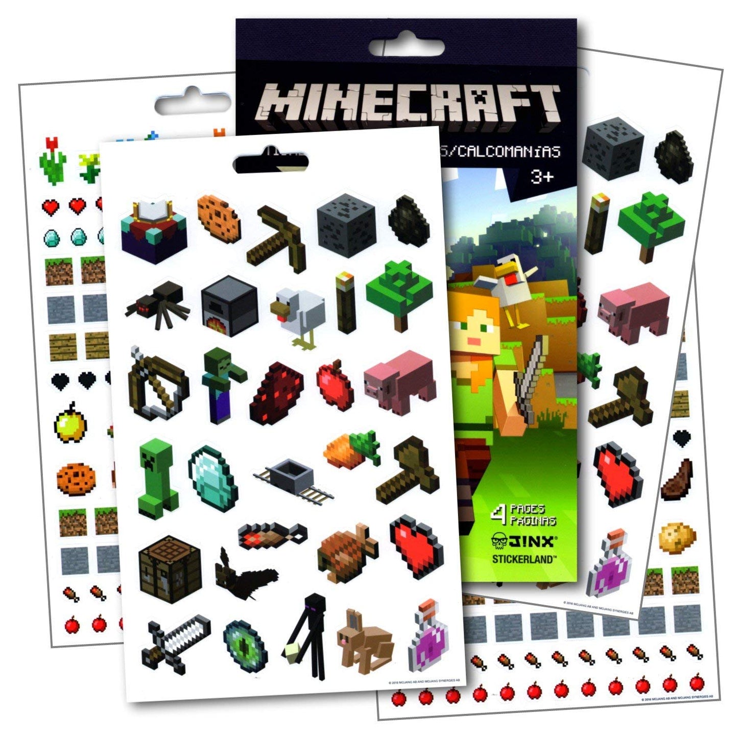 Minecraft Stickers – Over 295 Fun Stickers for Rewards, Parties & Crafts