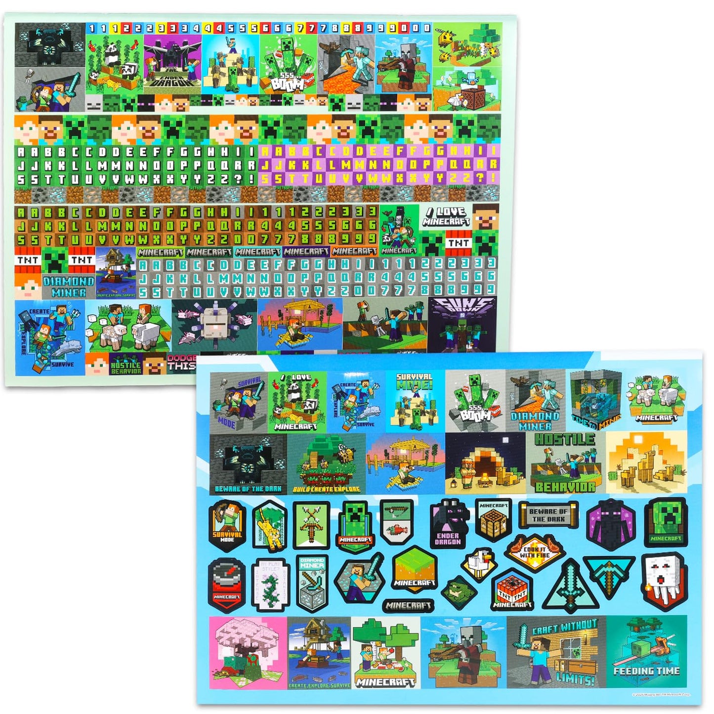 Minecraft Stickers Ultimate Activity Pad – 1000+ Stickers, Scenes & Activities for Kids