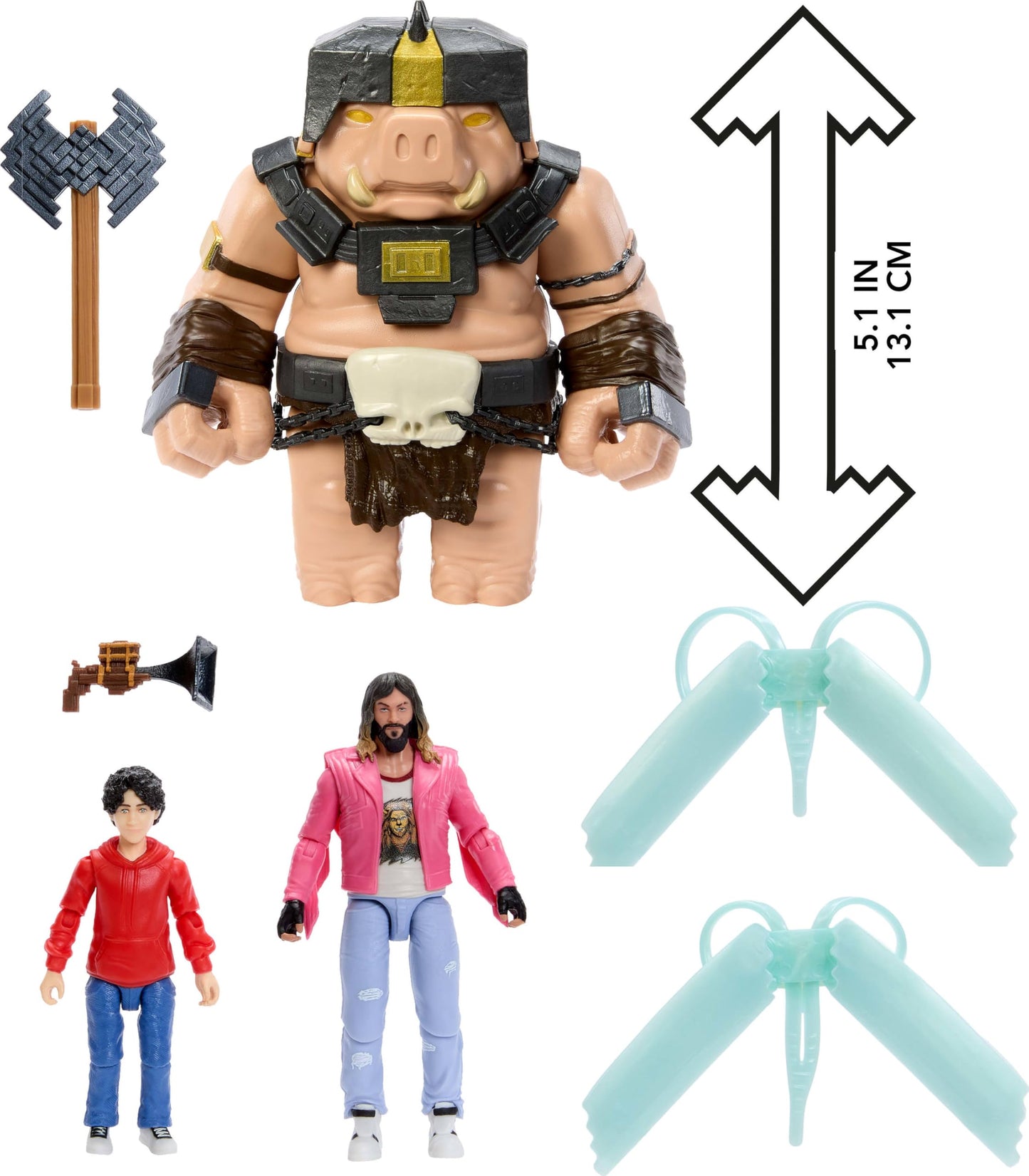 Mattel Minecraft Story Set – 3 Action Figures & 4 Accessories | A Well-Crafted Escape