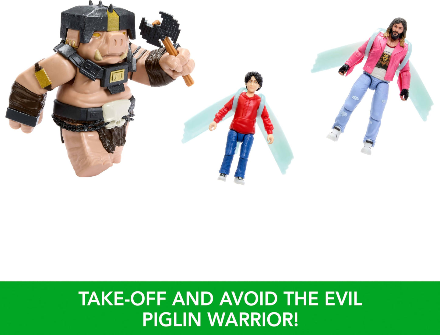 Mattel Minecraft Story Set – 3 Action Figures & 4 Accessories | A Well-Crafted Escape