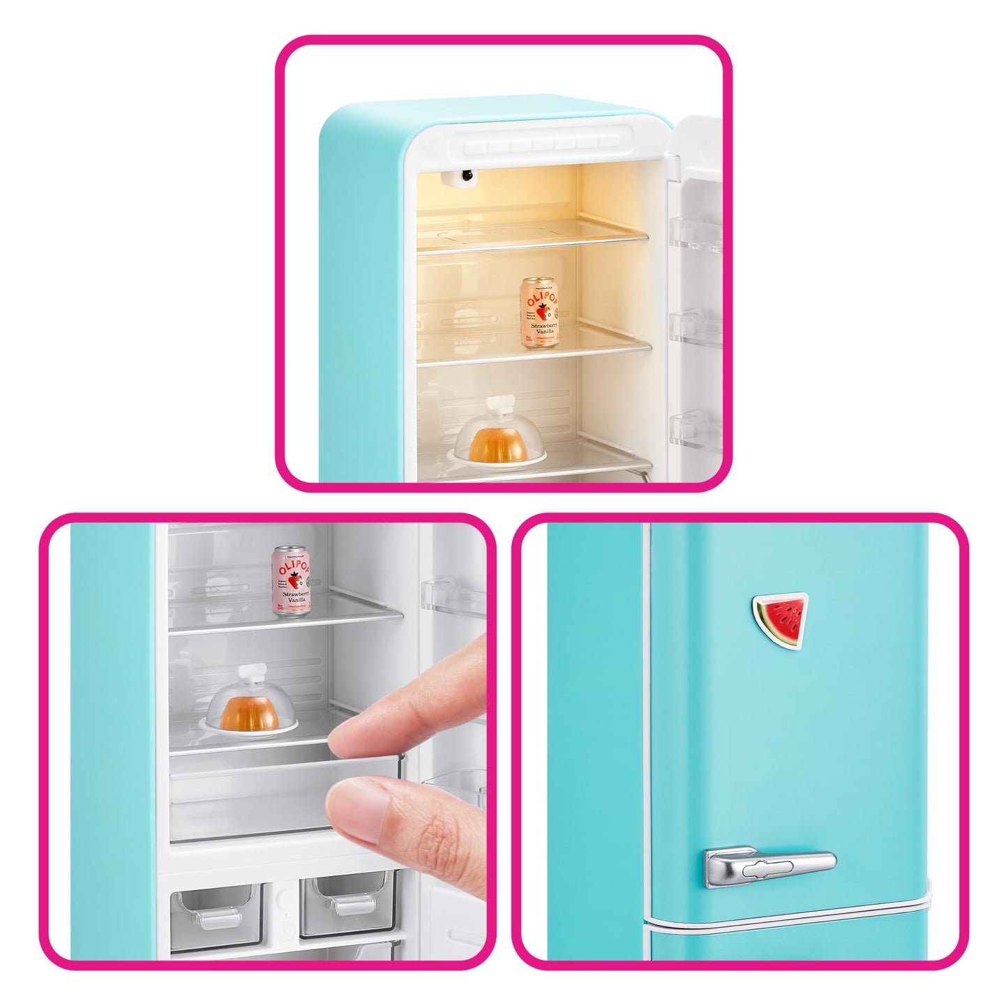 Mini Brands Fill The Fridge Playset with UV Light – ZURU Collectibles