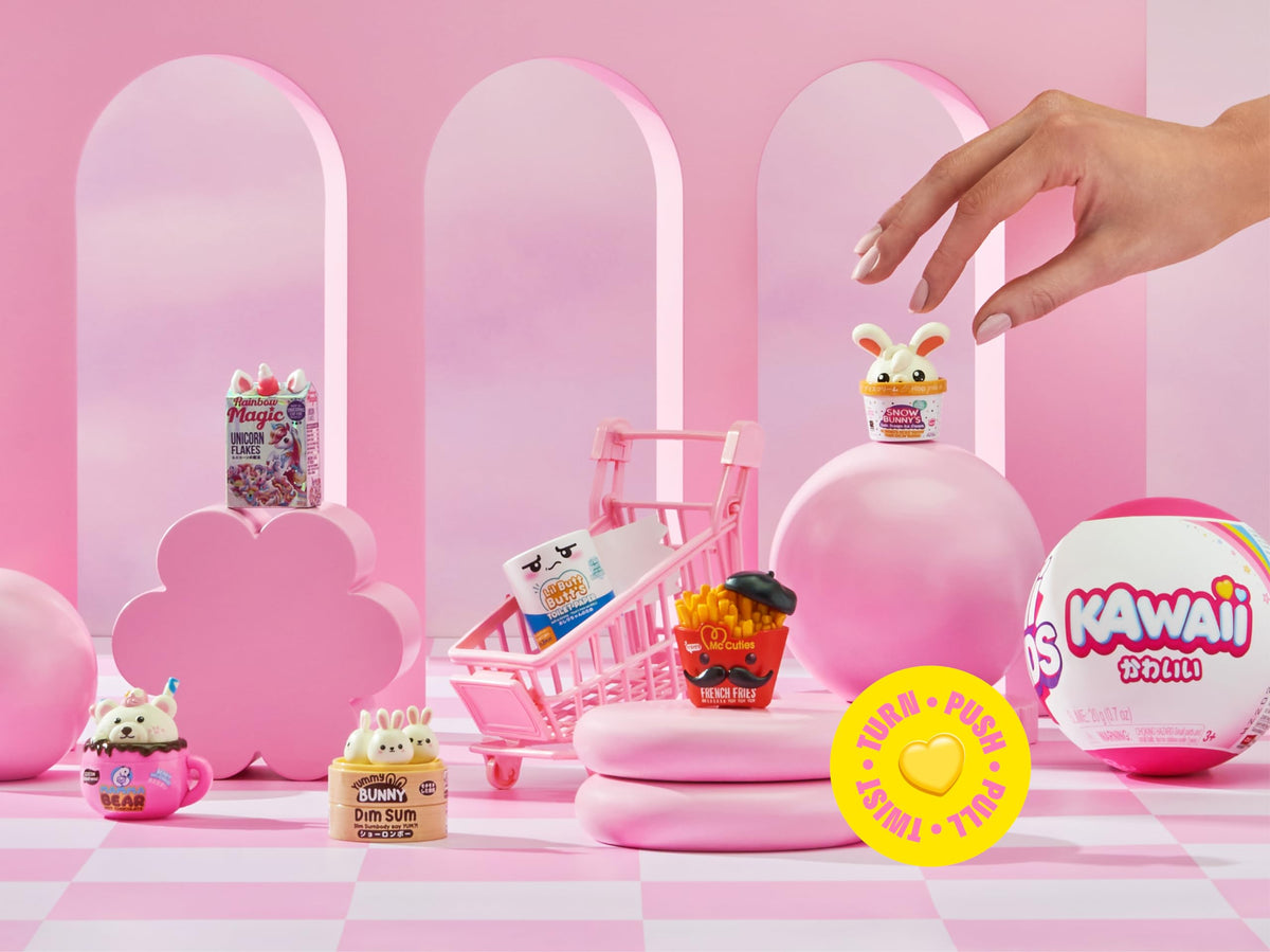 Mini Brands Kawaii Capsule by ZURU – 2-Pack Surprise Collectibles