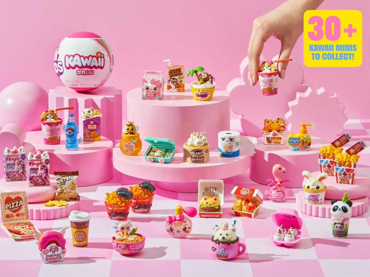 Mini Brands Kawaii Capsule by ZURU – 2-Pack Surprise Collectibles