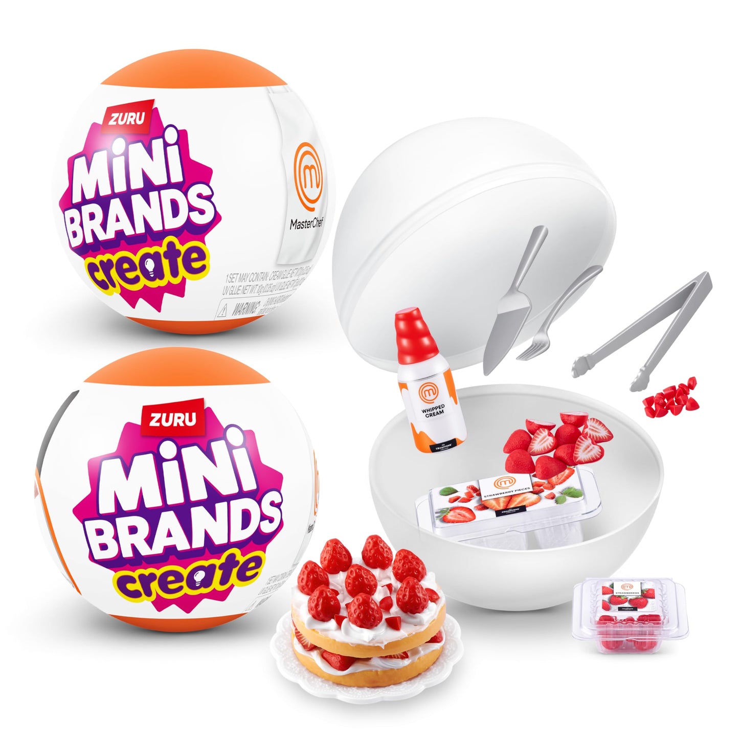 Master Chef Mini Brands Series 1 (2 Pack) – 11 Dishes