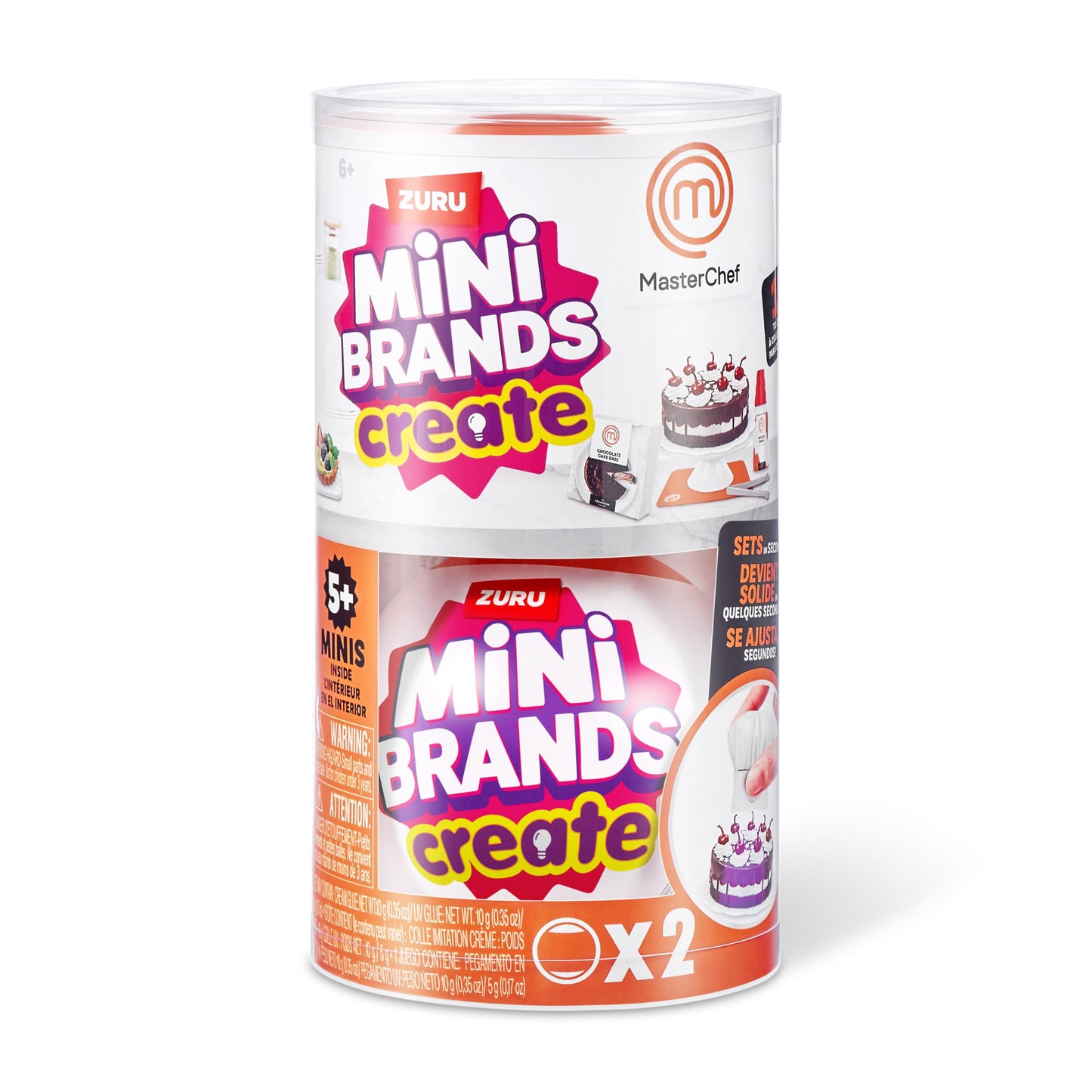 Master Chef Mini Brands Series 1 (2 Pack) – 11 Dishes