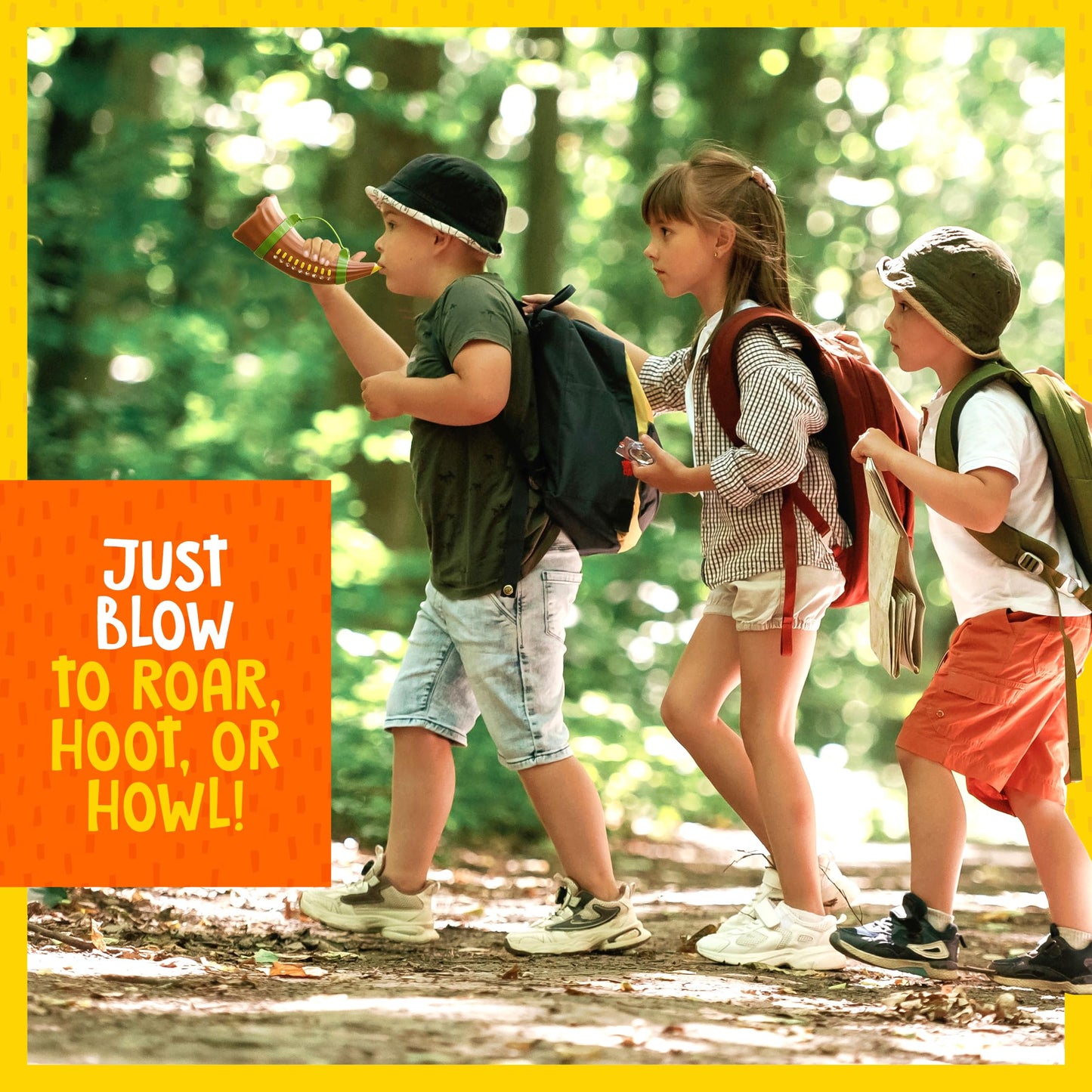 Mini Explorer Animal Caller for Kids – Rechargeable Outdoor Toy with 9 Realistic Animal Calls