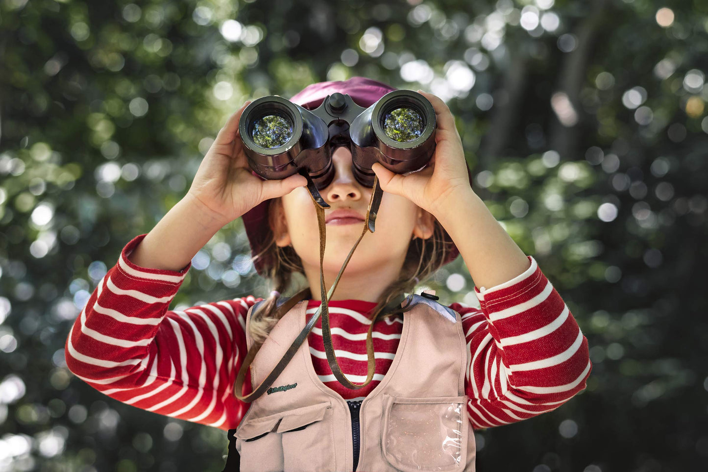 Mini Explorer Kids Vest and Hat Costume – Backyard Safari Gear for Ages 3-6