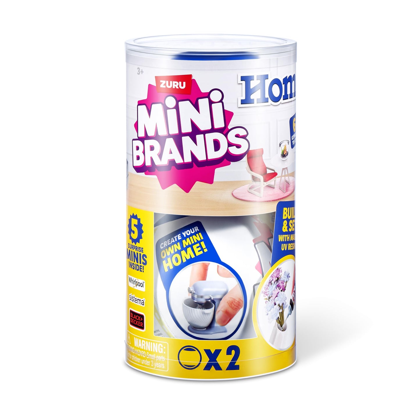 Mini Brands Home Capsule (2 Pack) by ZURU – Collectible Mini Home Brands
