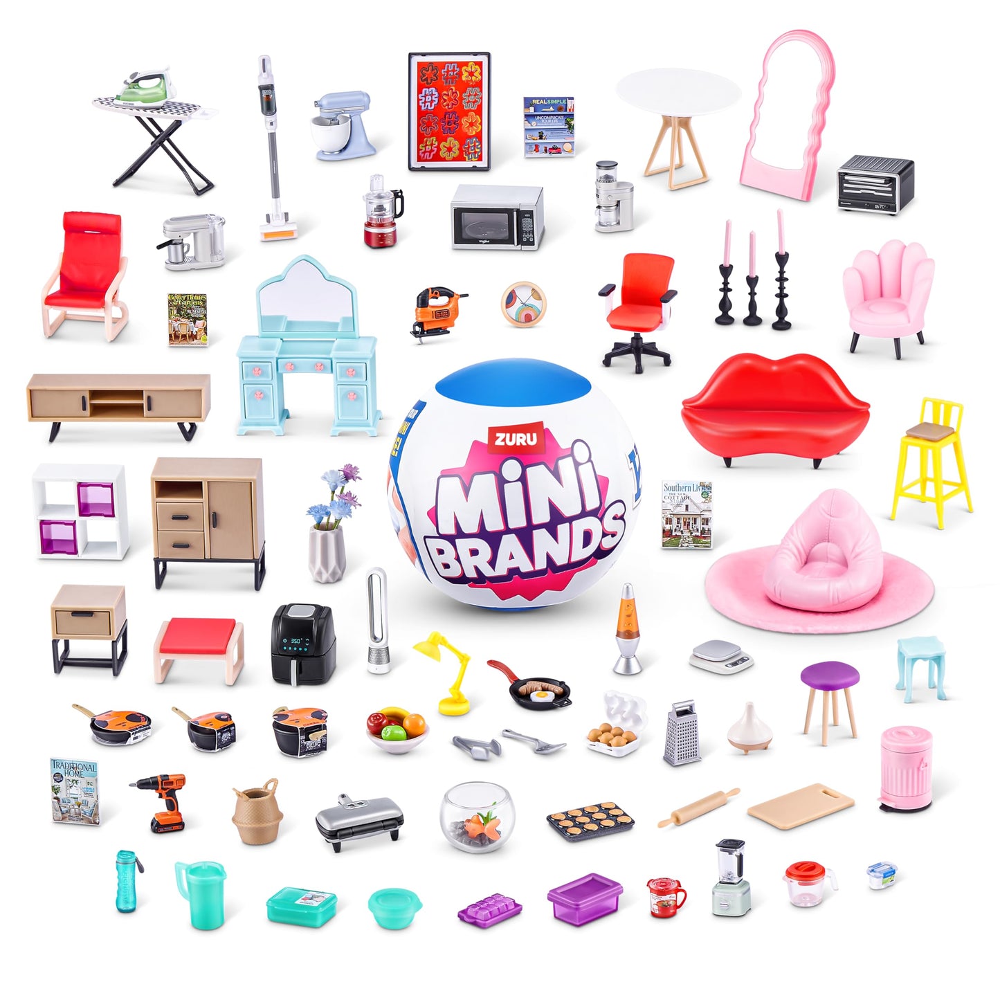 Mini Brands Home Capsule (2 Pack) by ZURU – Collectible Mini Home Brands