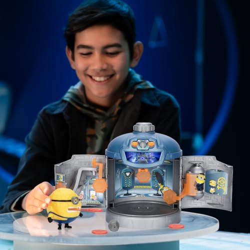 Minions Despicable Me 4 Mega Transformation Chamber – Transform AVL Jerry Into Mega Minion | with Lights & Sounds