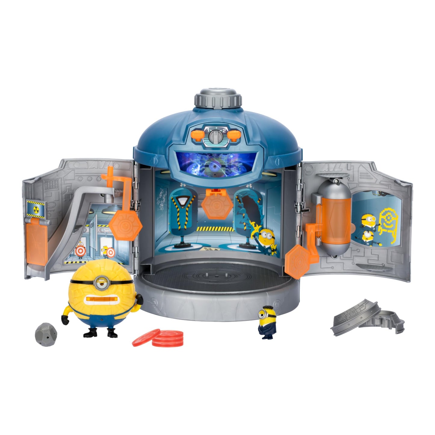 Minions Despicable Me 4 Mega Transformation Chamber – Transform AVL Jerry Into Mega Minion | with Lights & Sounds