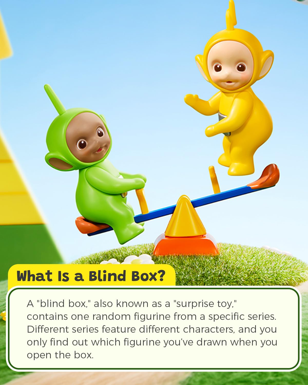 MINISO Teletubbies Blind Box: Magical Island Series Vinyl Figures – 6 Poses Collectible