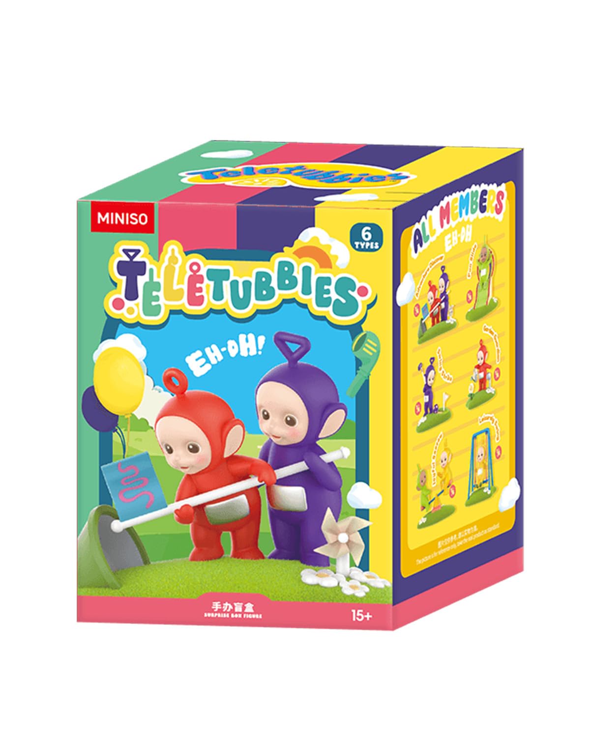 MINISO Teletubbies Blind Box: Magical Island Series Vinyl Figures – 6 Poses Collectible