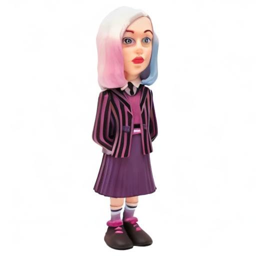 MINIX Bandai Enid Sinclair Model – Collectible Enid Figure from The Wednesday Series
