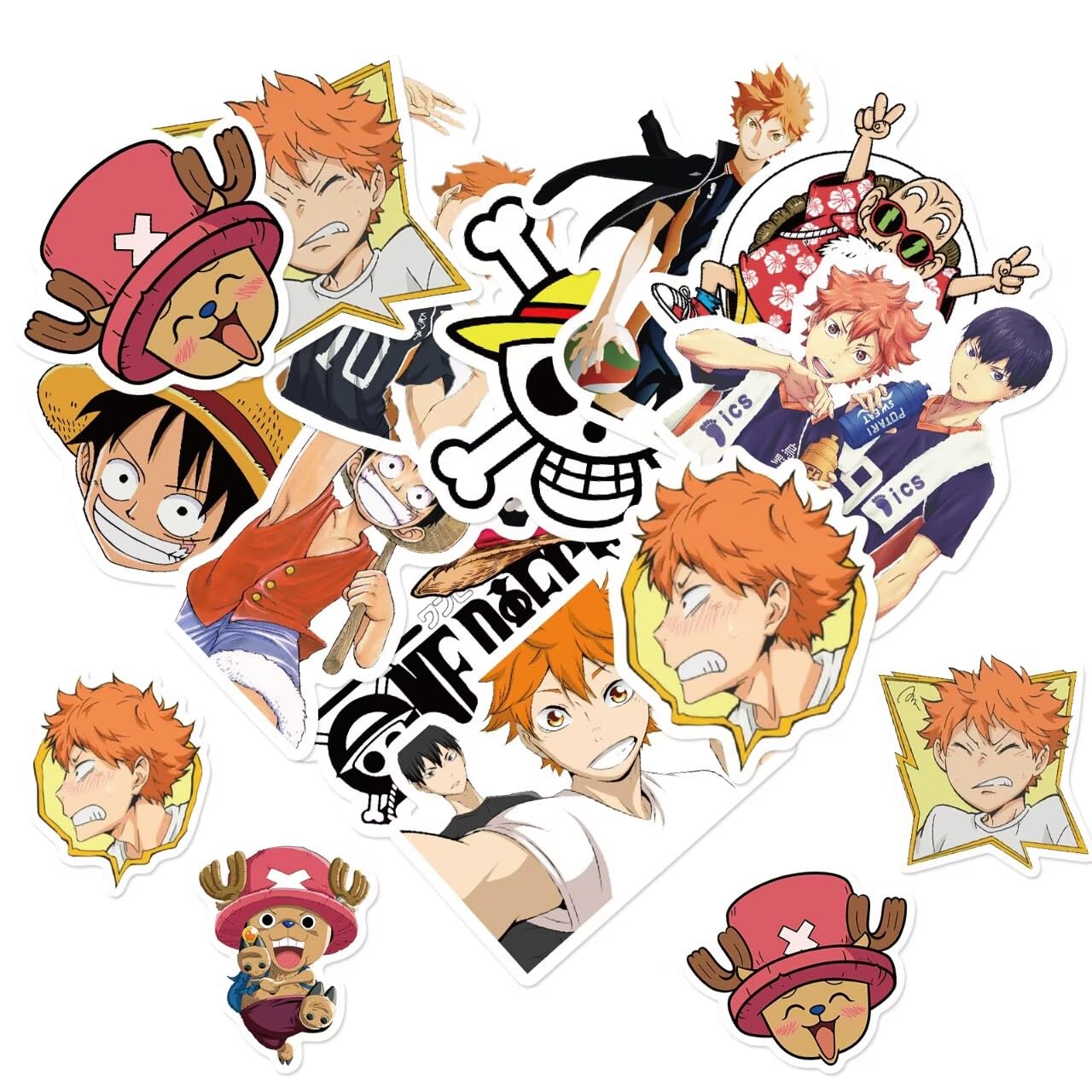 MINRAIN 100PCS Japanese Anime Waterproof Stickers – 2–3.5 inch Vinyl Pack for Water Bottles, Laptops, Journals