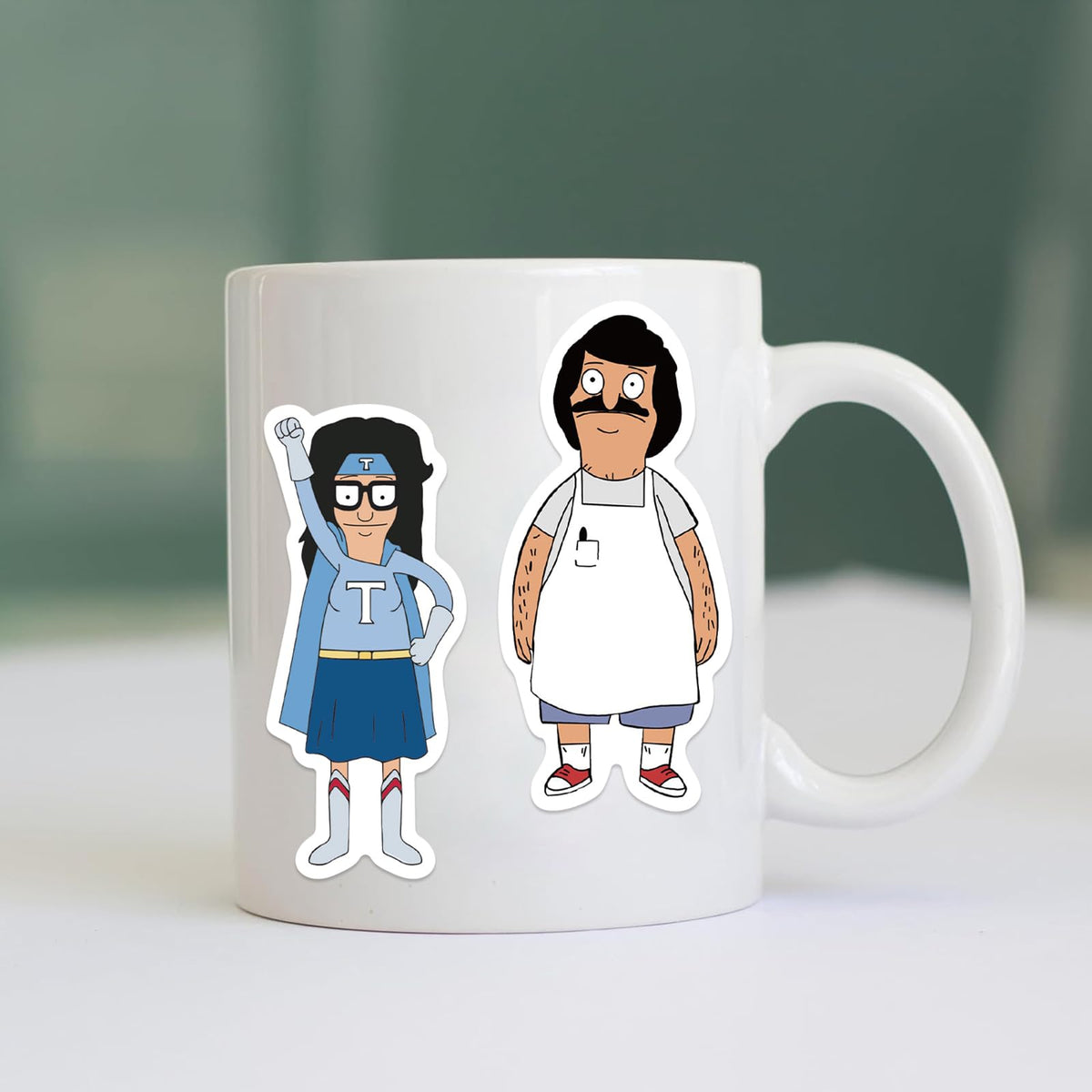 MINRAIN 100Pcs Bob's Burgers Waterproof Cartoon Stickers – Vinyl Sticker Pack for Water Bottles, Laptops & More