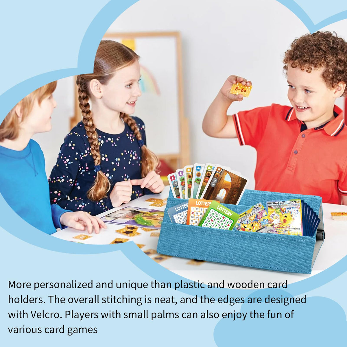 Minventiss 2-Pack Card Holders for Hands-Free Card Games