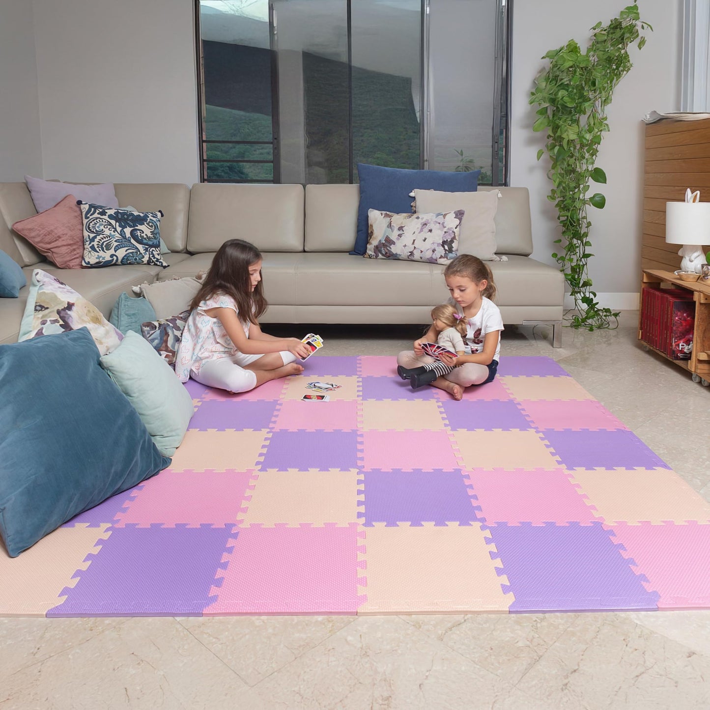 MioTetto Baby Play Mat – Interlocking Foam Tiles for Safe Crawling & Easy Setup