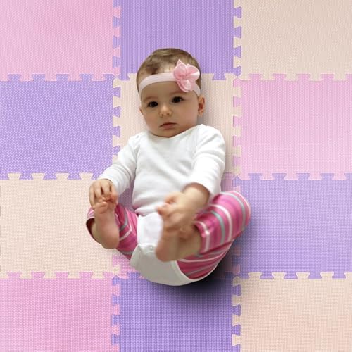 MioTetto Baby Play Mat – Interlocking Foam Tiles for Safe, Cushioned Floor Play