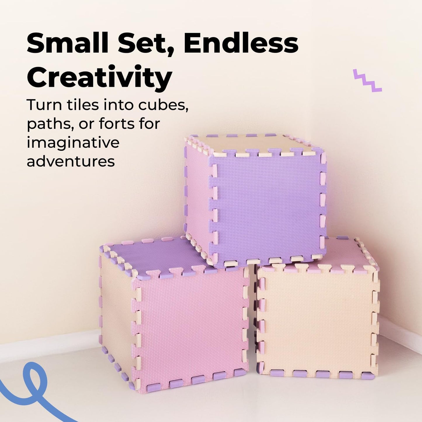 MioTetto Baby Play Mat – Safe Interlocking Foam Tiles for Crawling & Development