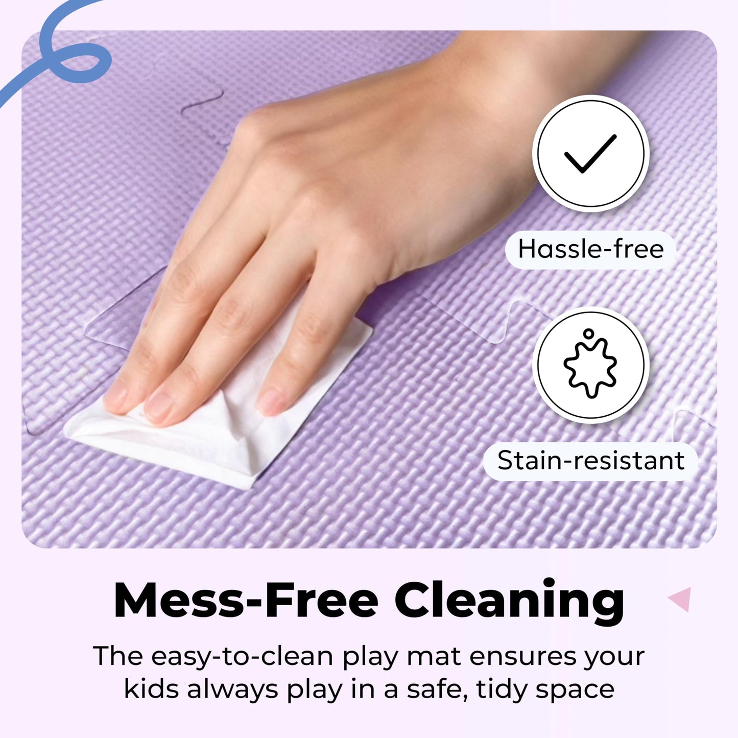 MioTetto Baby Play Mat – Interlocking Foam Tiles for Safe, Cushioned Floor Play