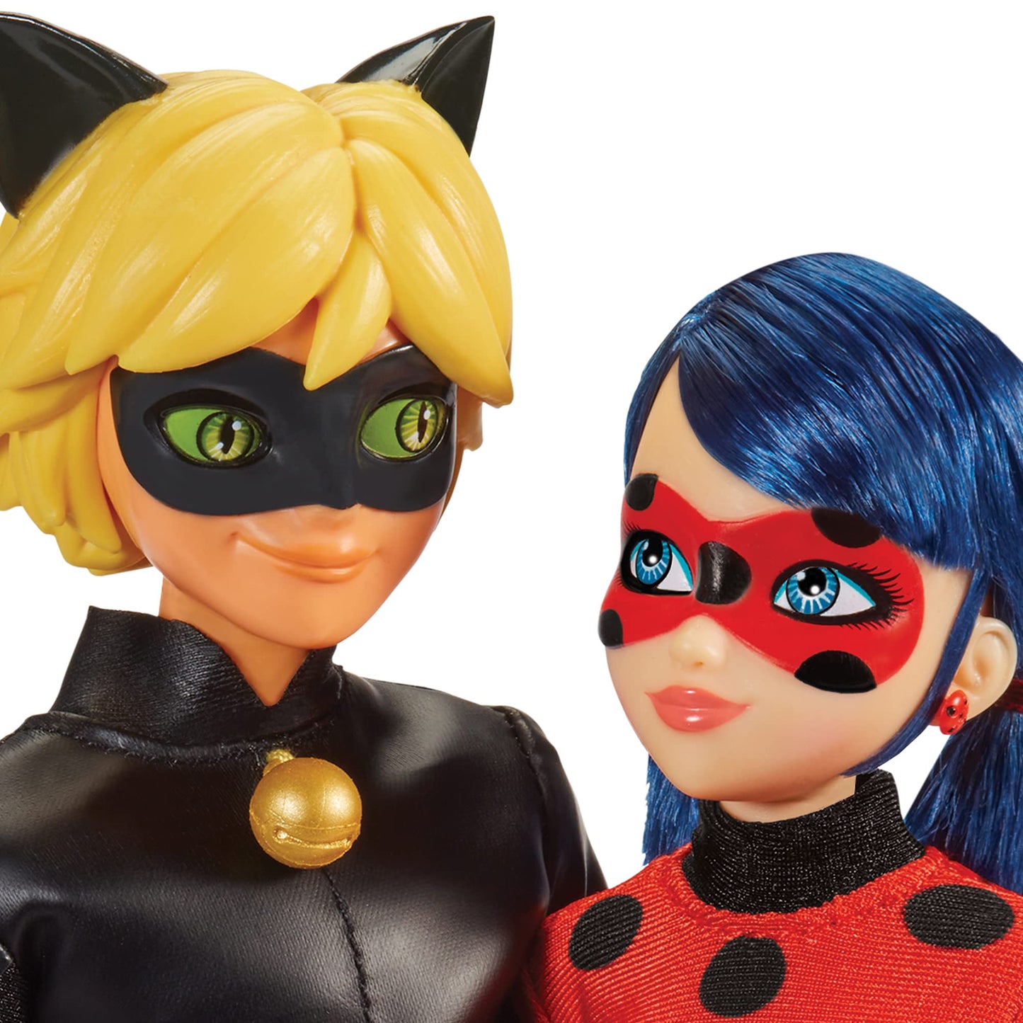 Miraculous Ladybug & Cat Noir 2-Pack Dolls – Mission Accomplished by Playmates Toys