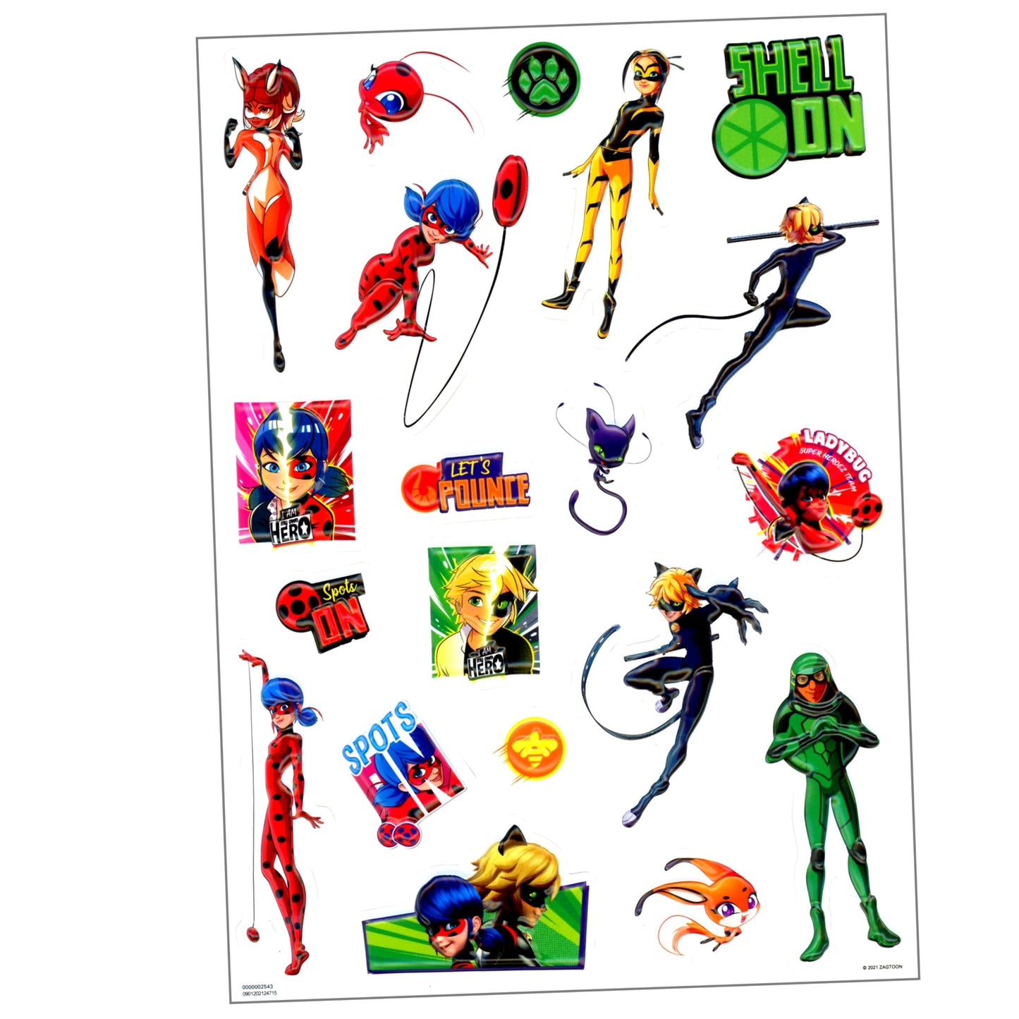 Miraculous Ladybug and Cat Noir Activity Bundle | Coloring Book, Stickers & Two-Sided Door Hanger | Miraculous