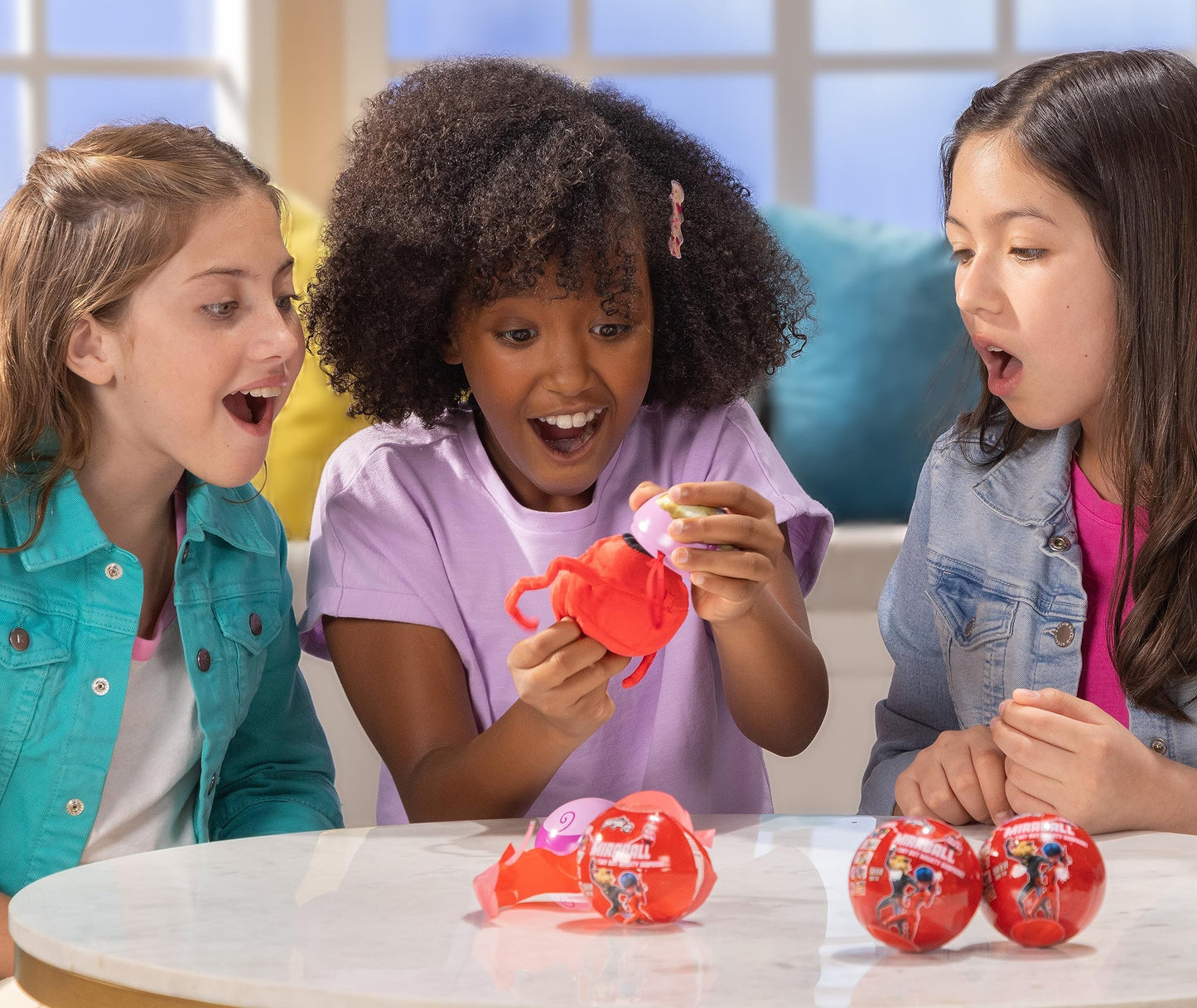 Miraculous MiraBall 3-in-1 Surprise – 2-Pack Blind Box Toys for Kids