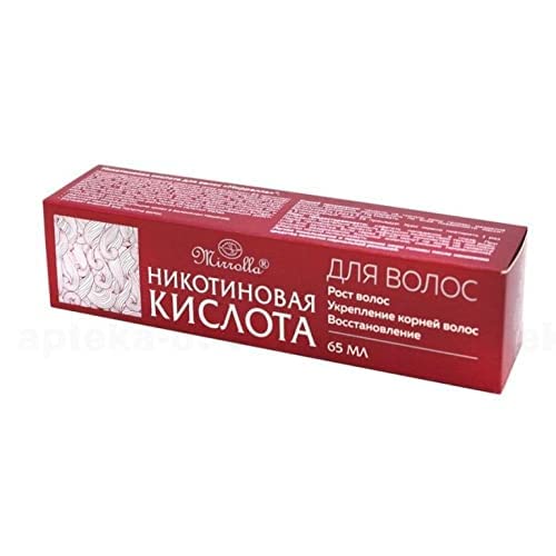Mirrolla Nicotinic Acid Hair Growth Serum 65ml – Niacin Scalp Treatment for Hair Regrowth