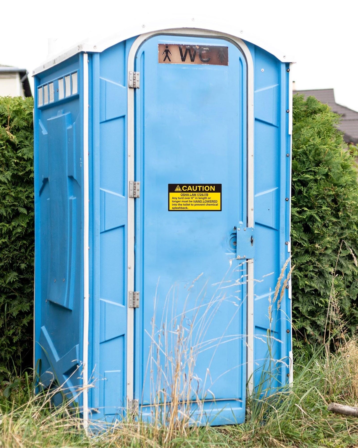 MiStar 60 PCS Prank Stickers – Gag OSHA Law Decals for Porta Potty & Toilet Restrooms