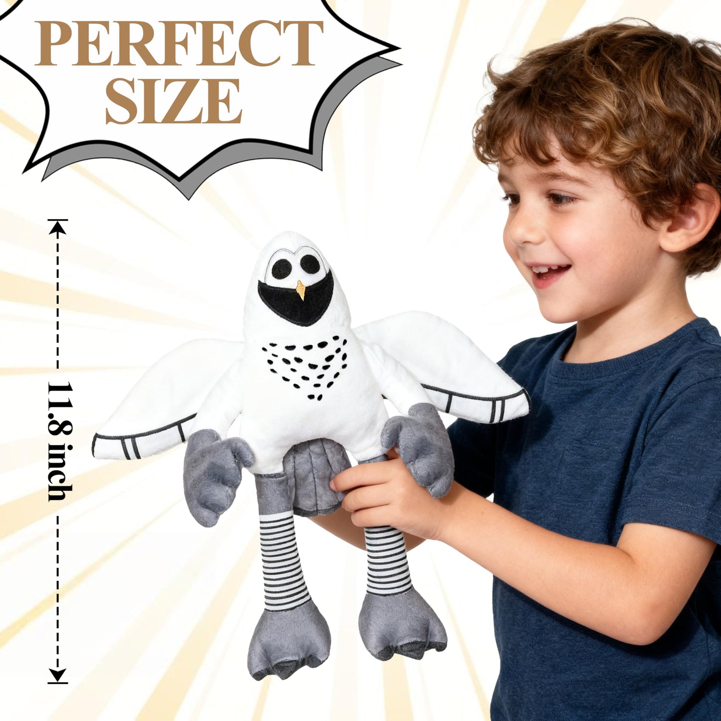 Miuitwu 99 Nights Owl Plush – 11.8-Inch, Game-Inspired Plush Toy