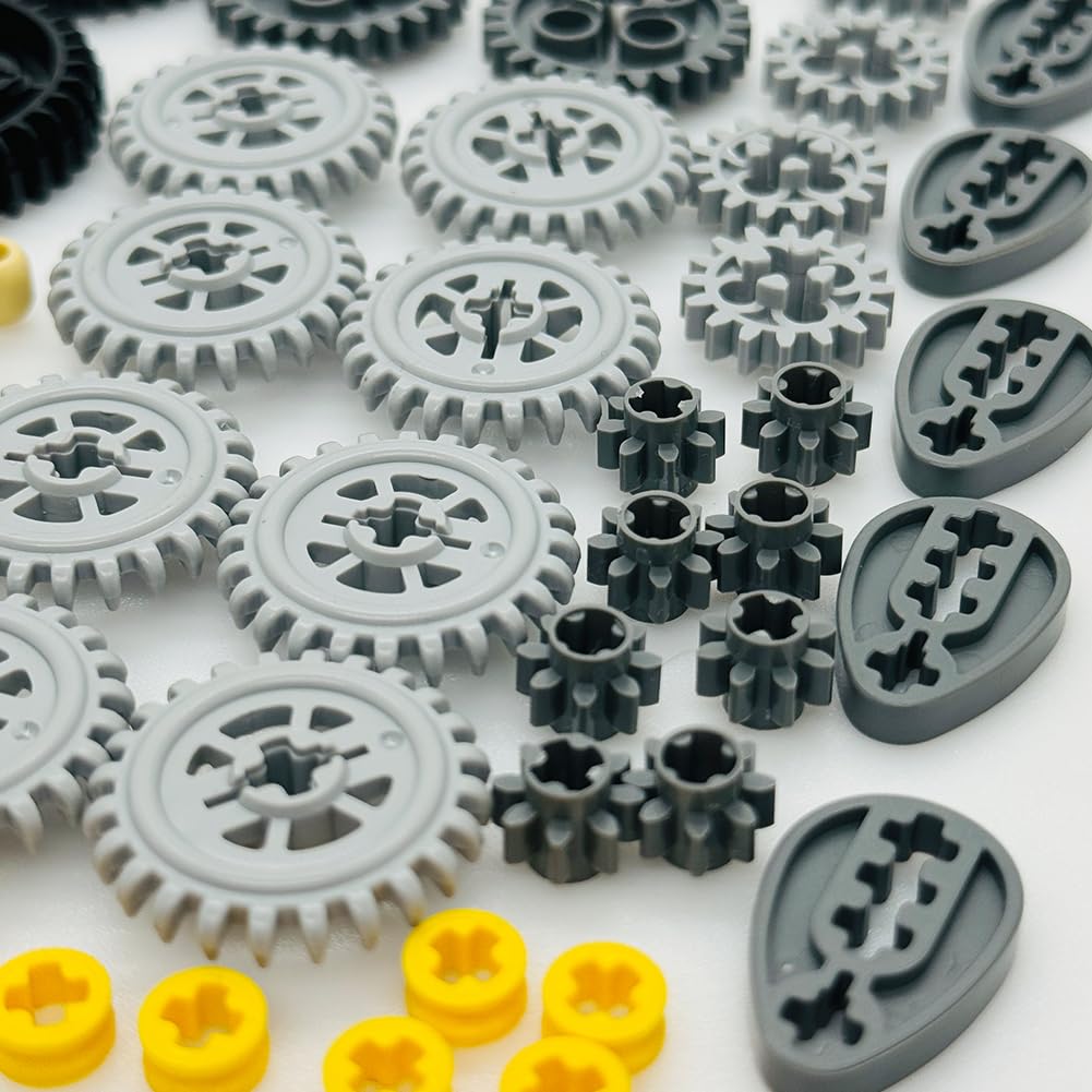 Miutrue 120-Piece Wheels & Gears Building Kit for Kids 6+