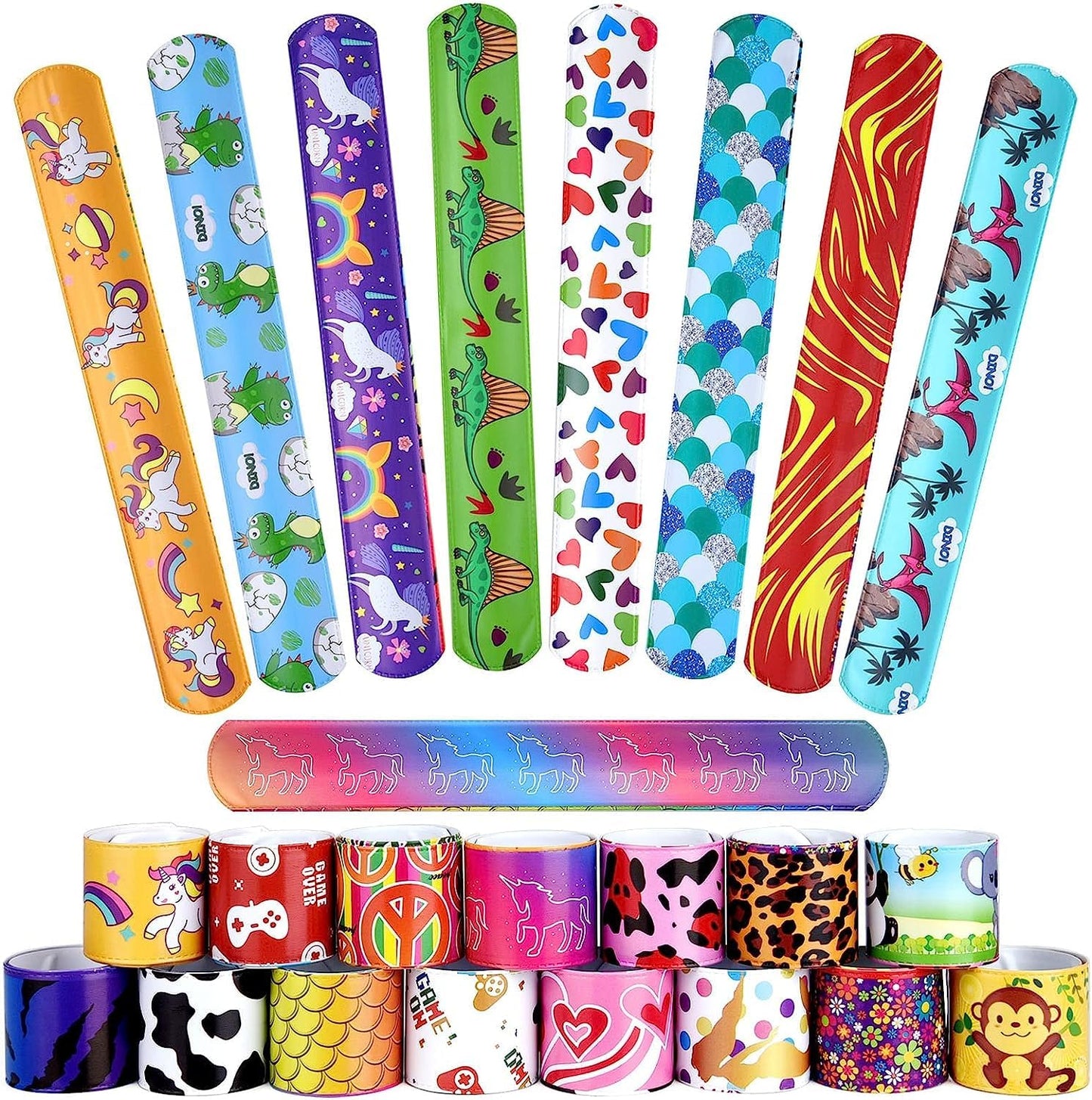 Mivanlin 124 Pcs Party Favors for Kids – Pop Fidget Toys, Goodie Bag Fillers, Prize Box Toys, Carnival Prizes